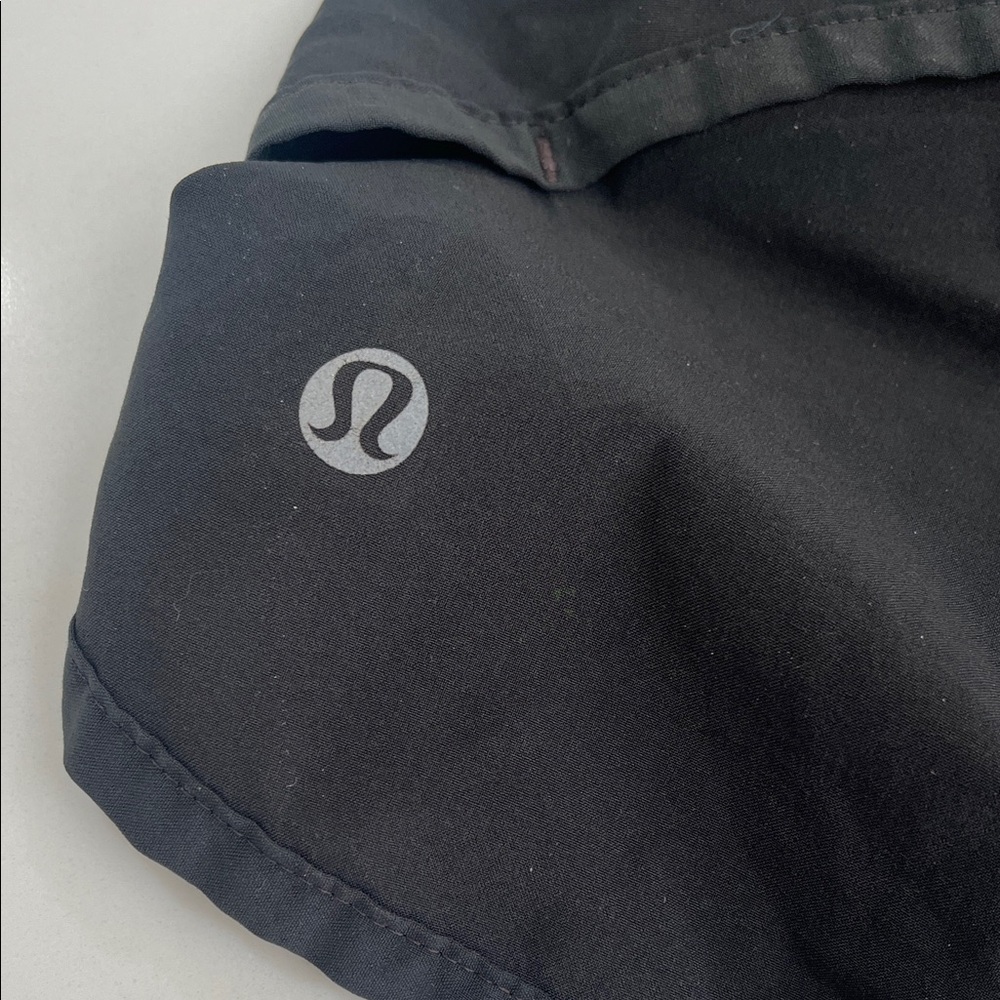 lululemon athletica Black Athletic Running Shorts